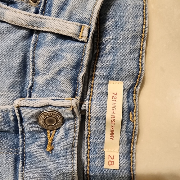 721 high-rise skinny jeans size 28 - Picture 3 of 3